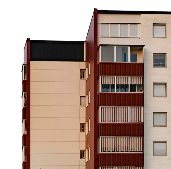 Commercial apartment buildings