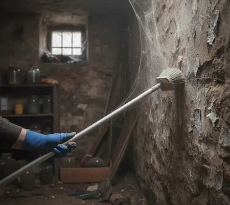 Professional De-webbing